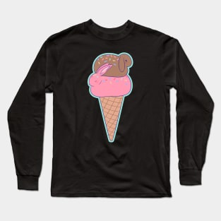 ice cream buns Long Sleeve T-Shirt